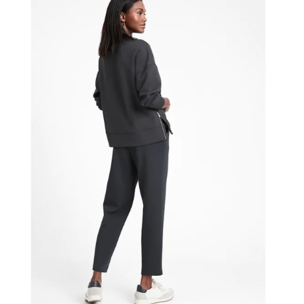 NWT BR Scuba Knit Commuter Pants XL Blue F493 - Picture 2 of 7